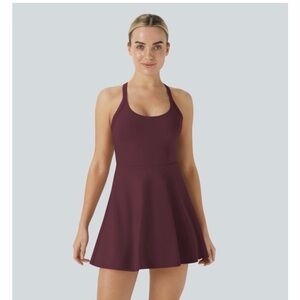 Burgundy Athletic Dress